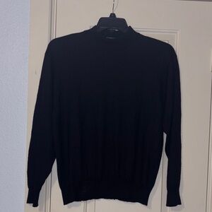 Vintage Gianni Versace Men's Black Crewneck Sweater wool Cashmere S M
